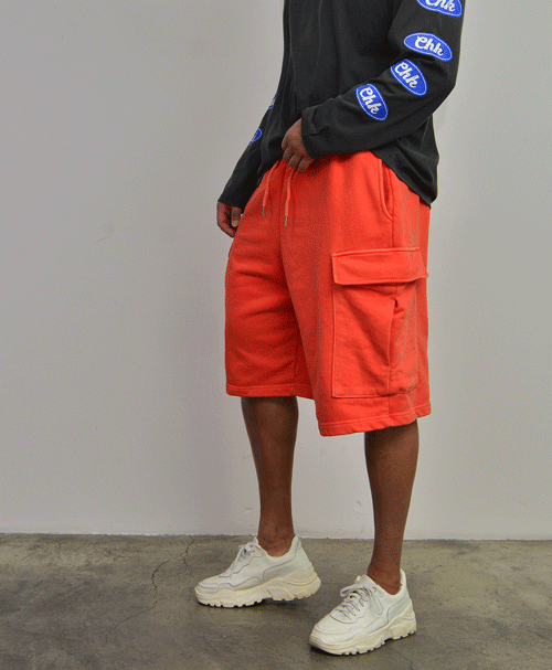 Pigmented Cargo Wide-Shorts 632