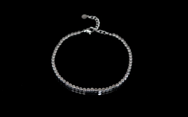 Small Metal Beads Cuff-Bracelet 558