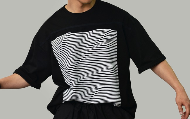 Zebra  Square Short Sleeve-Tee 984