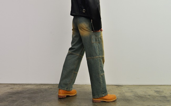 Carpenter Cut Wide-Jeans 880