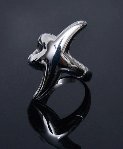 starfish steel ring 51