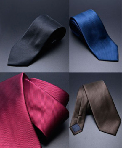 Basic Ribbed Silket Dress Tie 52