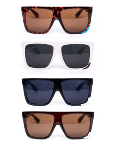 Oversized Edge Square Sunglasses 66