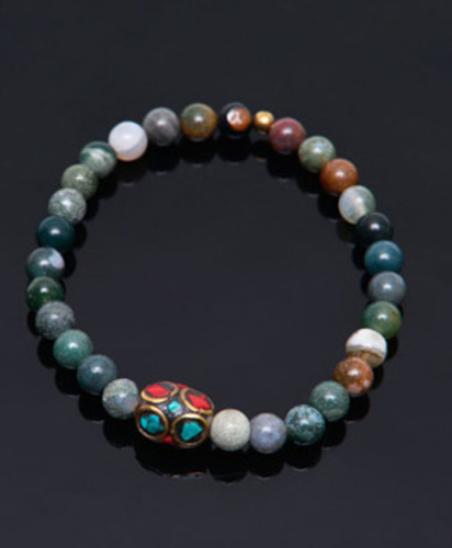 Indian agate bracelet 300