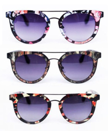Flower &amp; Camo Sunglasses 69