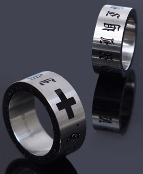 Our Time &amp; Life Steel Ring 69