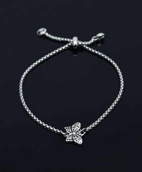 Butterfly steel bracelet 519 that can be easily pulled and kicked