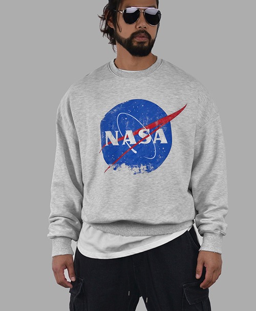 NASA Relax Fit Sweatshirt-Tee 901