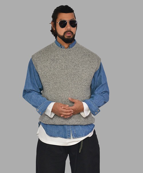 Classic Wool Sweater-Vest 233