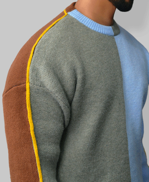 Mix Laid-back Vasel Sweater-Knit 536