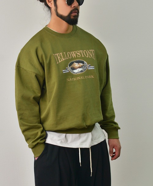 Y STONE High Density Sweatshirt-Tee 954
