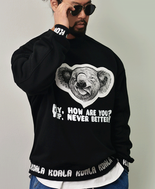 Koala Heavy Cotton Sweatshirt 969