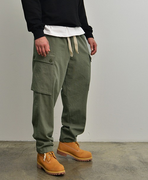 Relax Strap Banding Cargo-Pants 422